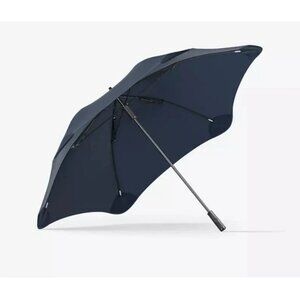 Blunt Sport Umbrella 57.5" Wide Large Navy Windproof Rain Golf Umbrella